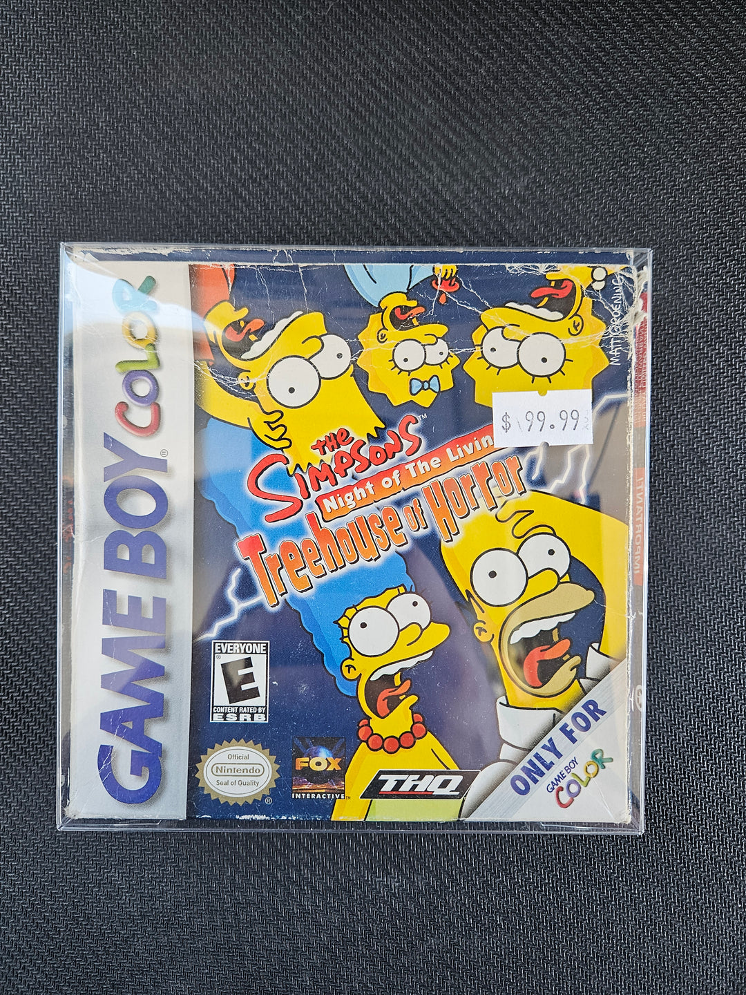 Simpsons: Night of the Living Treehouse of Horror - Game Boy Color (GBC) GS3722