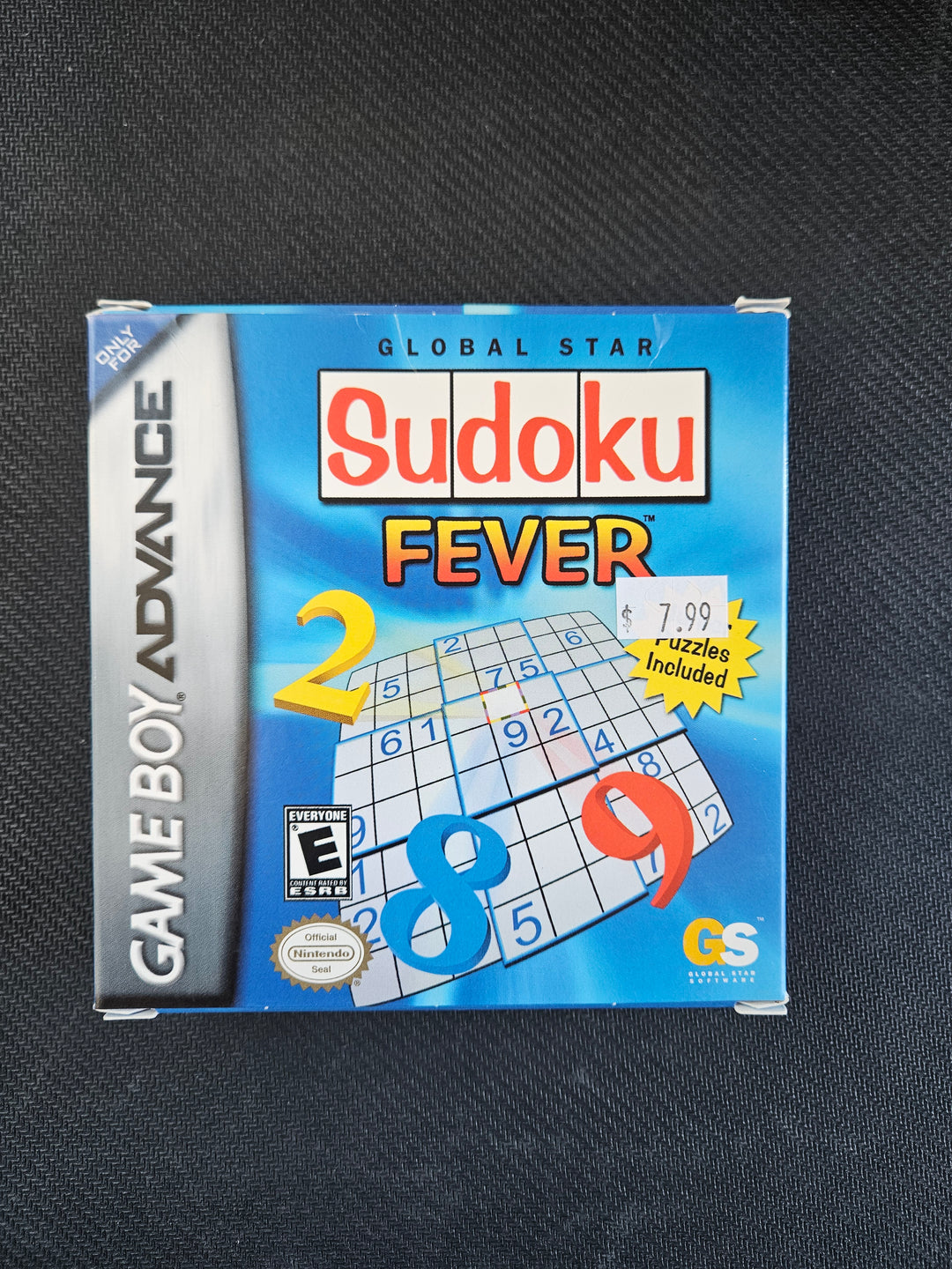 Sudoku Fever - Game Boy Advance (GBA) GS3711