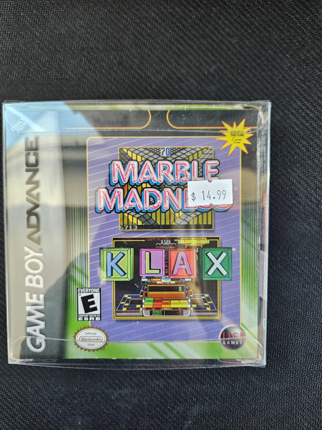 Marble Madness / Klax - Game Boy Advance (GBA) GS3711