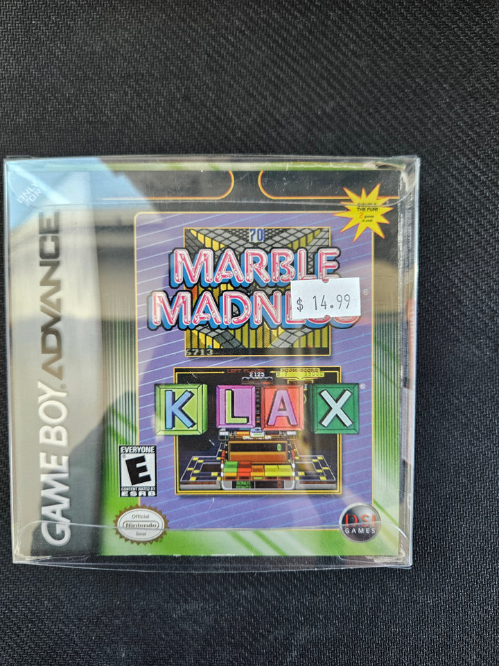 Marble Madness / Klax - Game Boy Advance (GBA) GS3711