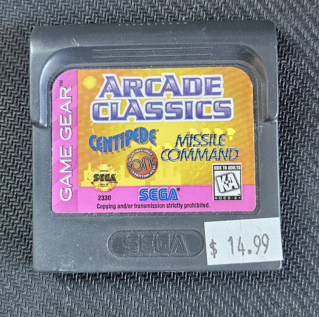 Arcade Classics - Sega Game Gear *SGG* SD4455