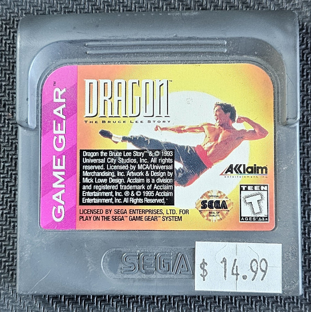 Dragon: The Bruce Lee Story - Sega Game Gear *SGG* SD4455