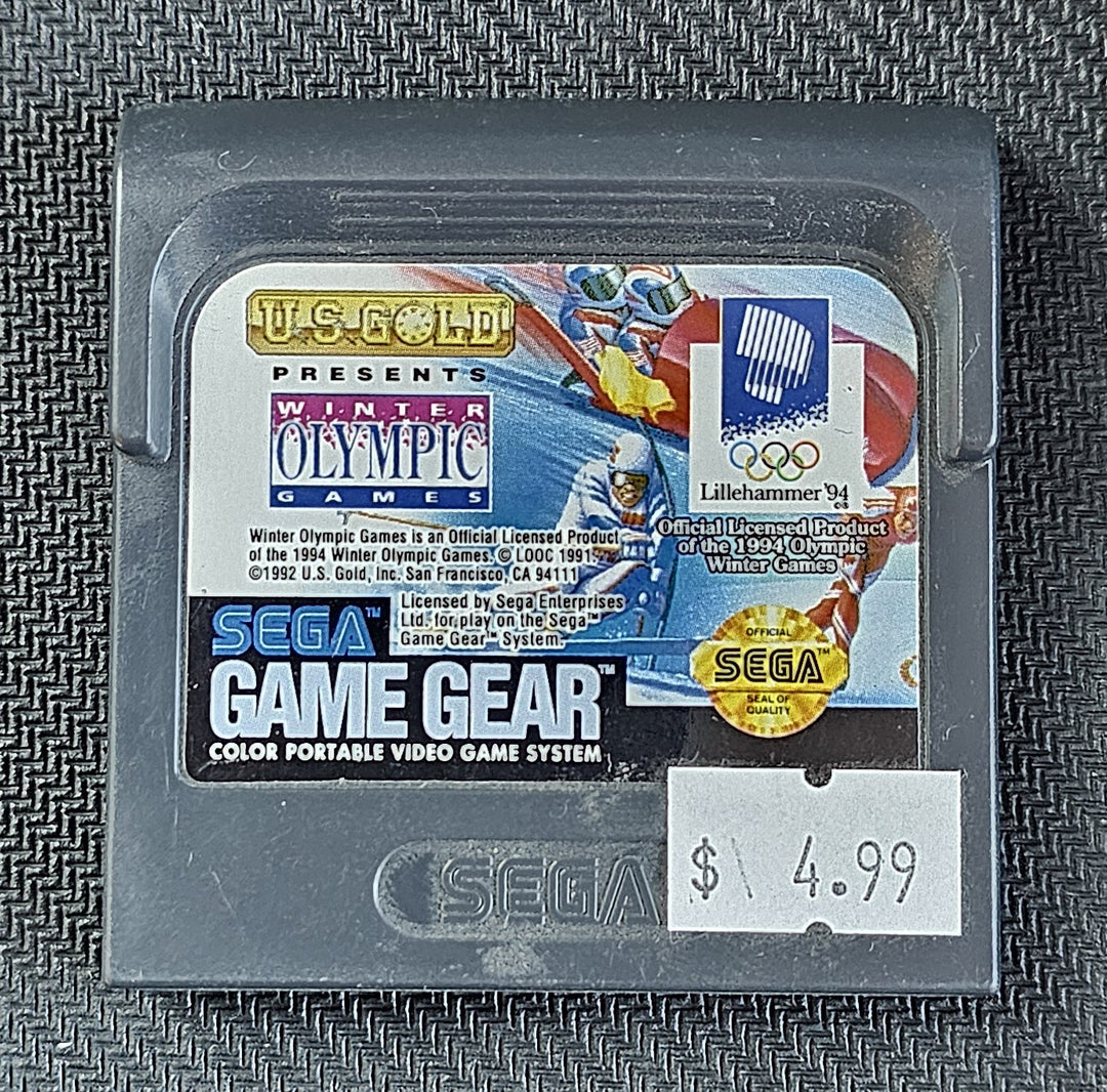 Winter Olympic Games - Sega Game Gear *SGG* SD4455