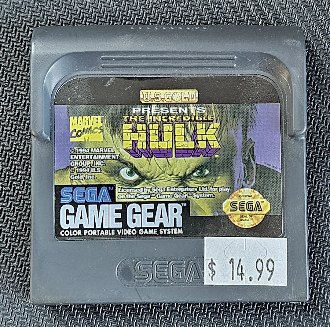 Incredible Hulk - Sega Game Gear *SGG* SD4455