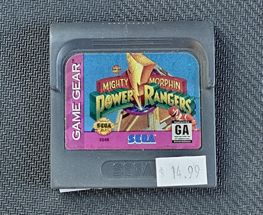 mighty morphin power rangers sega game gear Mighty Morphin Power Rangers