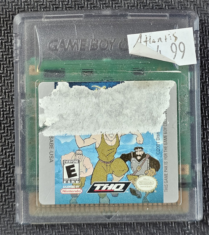 Atlantis: The Lost Empire - Game Boy Color (GBC) GS3722
