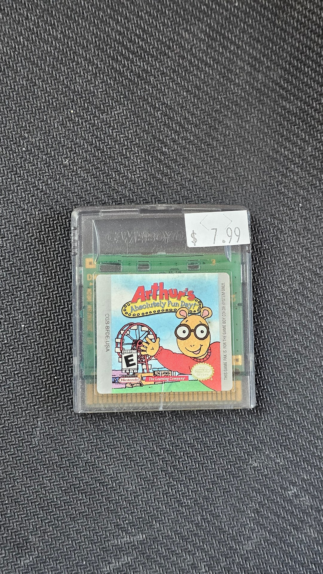 Arthur's Absolutely Fun Day - Game Boy Color G7925