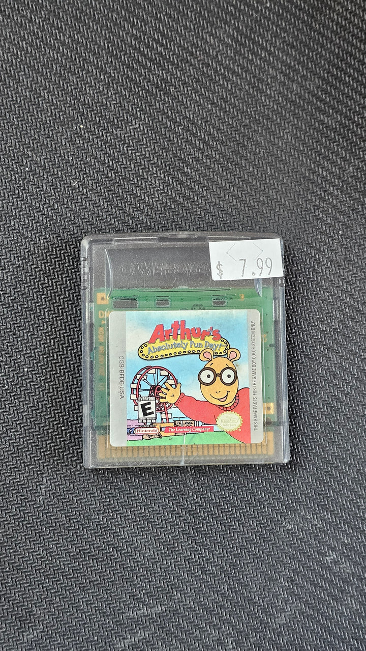 Arthur's Absolutely Fun Day - Game Boy Color G7925