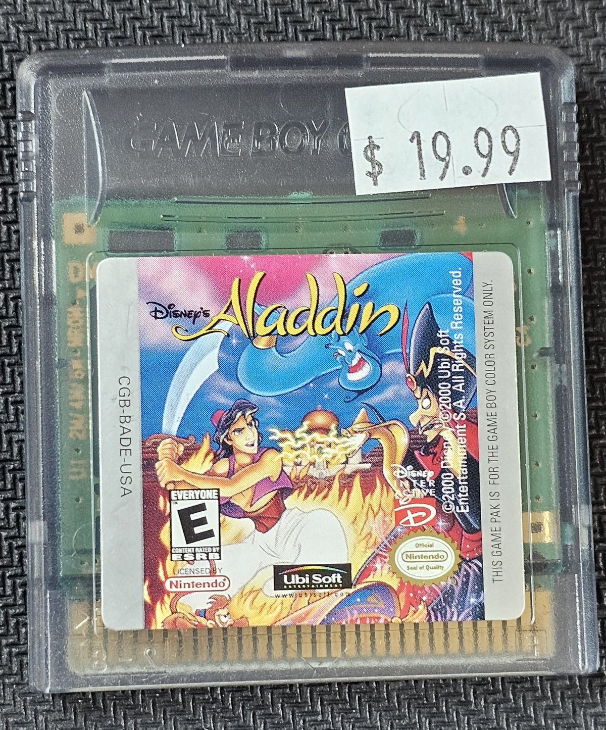 Aladdin - Gameboy Color *GBC* – Core Gaming