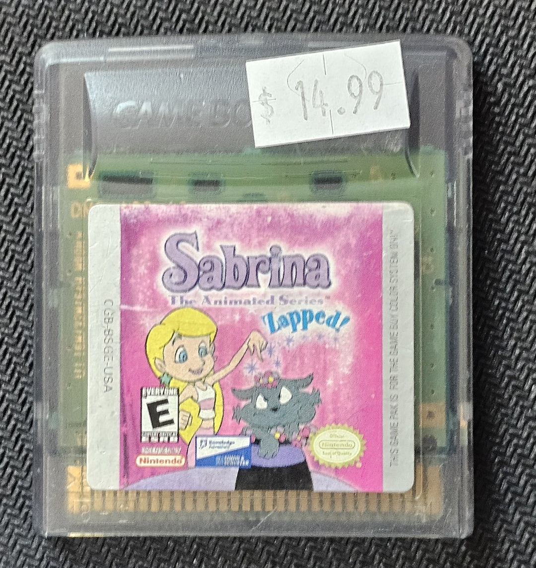 Sabrina Animated Series Zapped -  Gameboy Color *GBC*