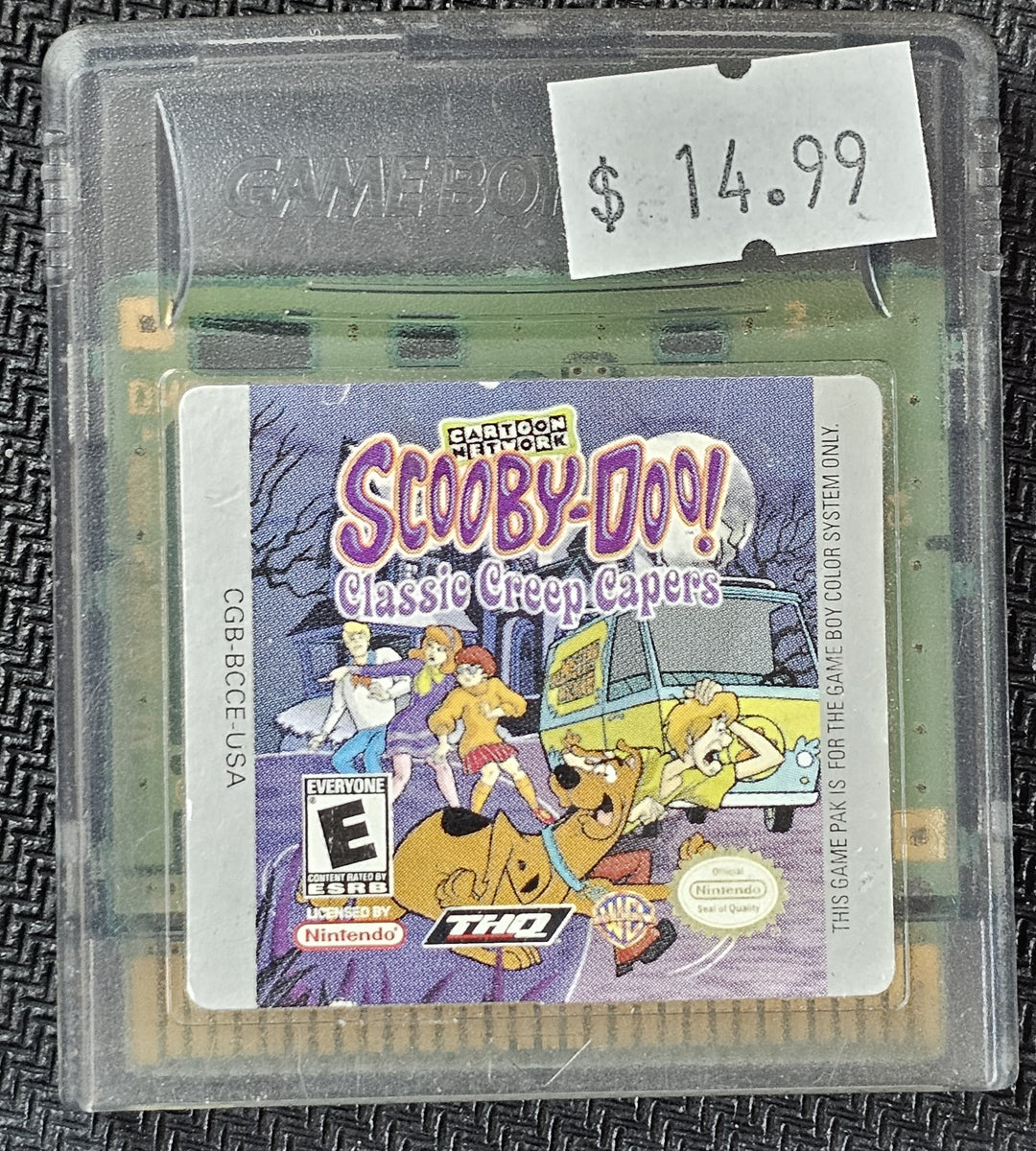Scooby-Doo! Classic Creep Capers - Game Boy Color (GBC) GS3722