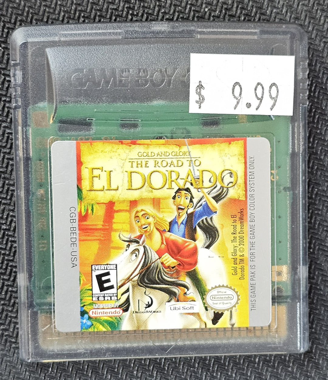 The Road to El Dorado - Gameboy Color *GBC*