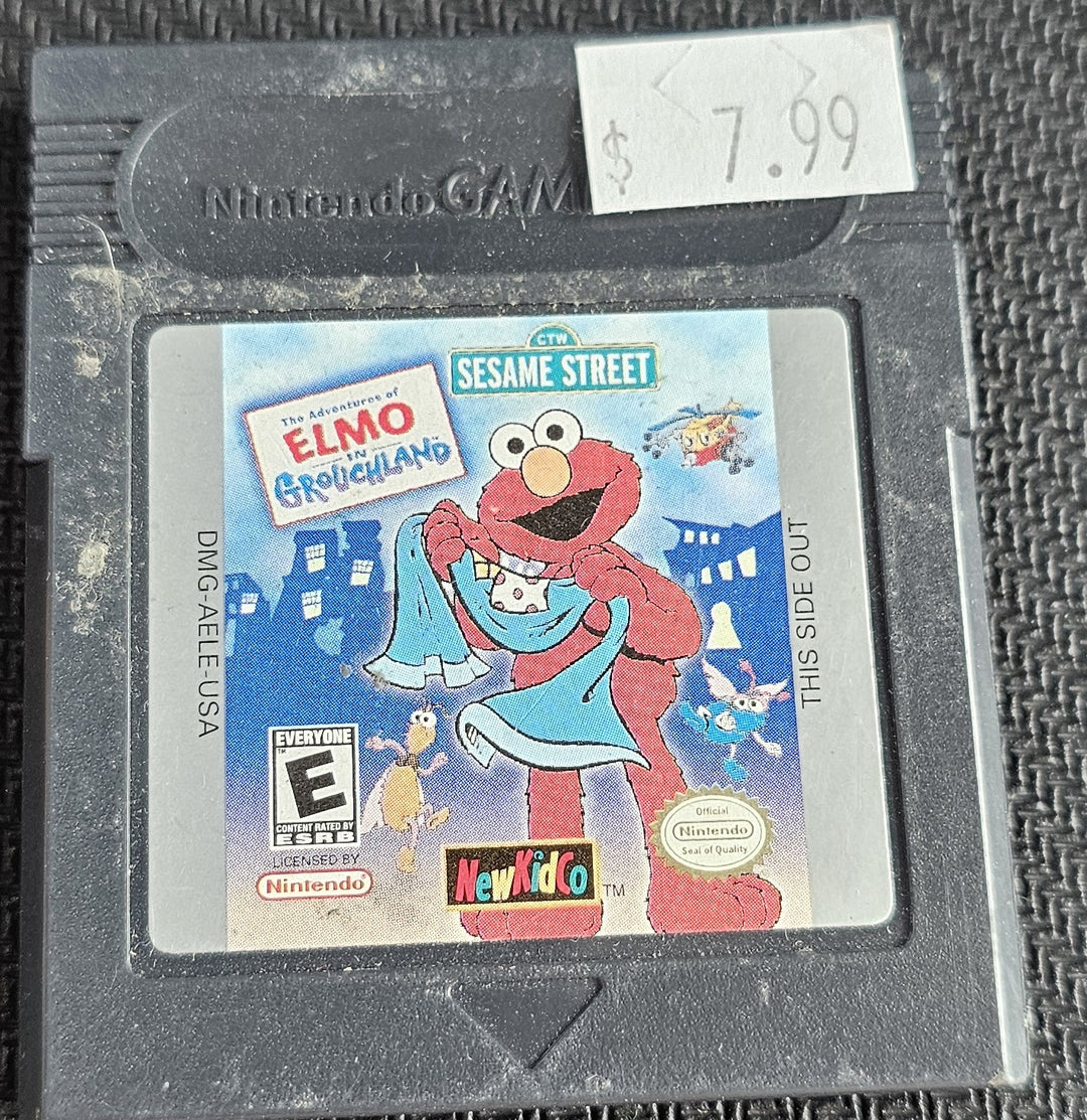 Sesame Street Elmo in Grouchland - Gameboy Color GBC