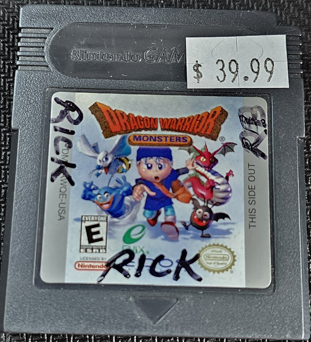 Dragon Warrior Monsters - Gameboy Color *GBC*
