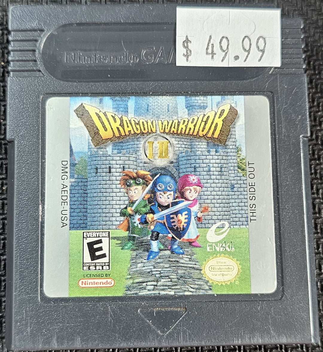 Dragon Warrior I and II - Gameboy Color *GBC*