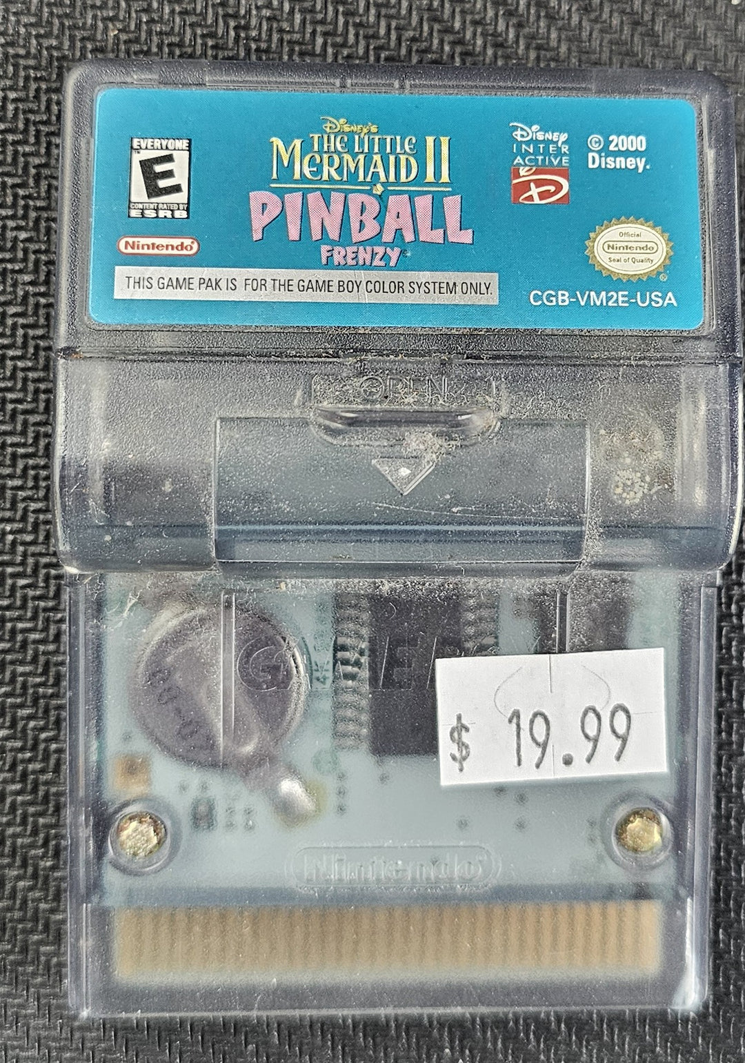 Little Mermaid II: Pinball Frenzy - Game Boy Color GBC G7925