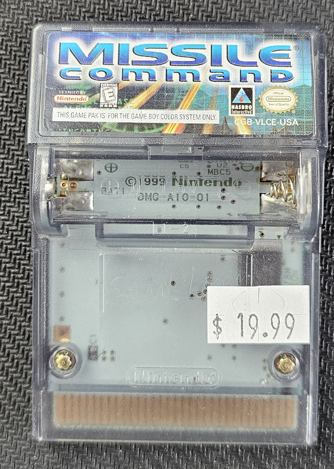 Missile Command - Gameboy Color GBC NI12325