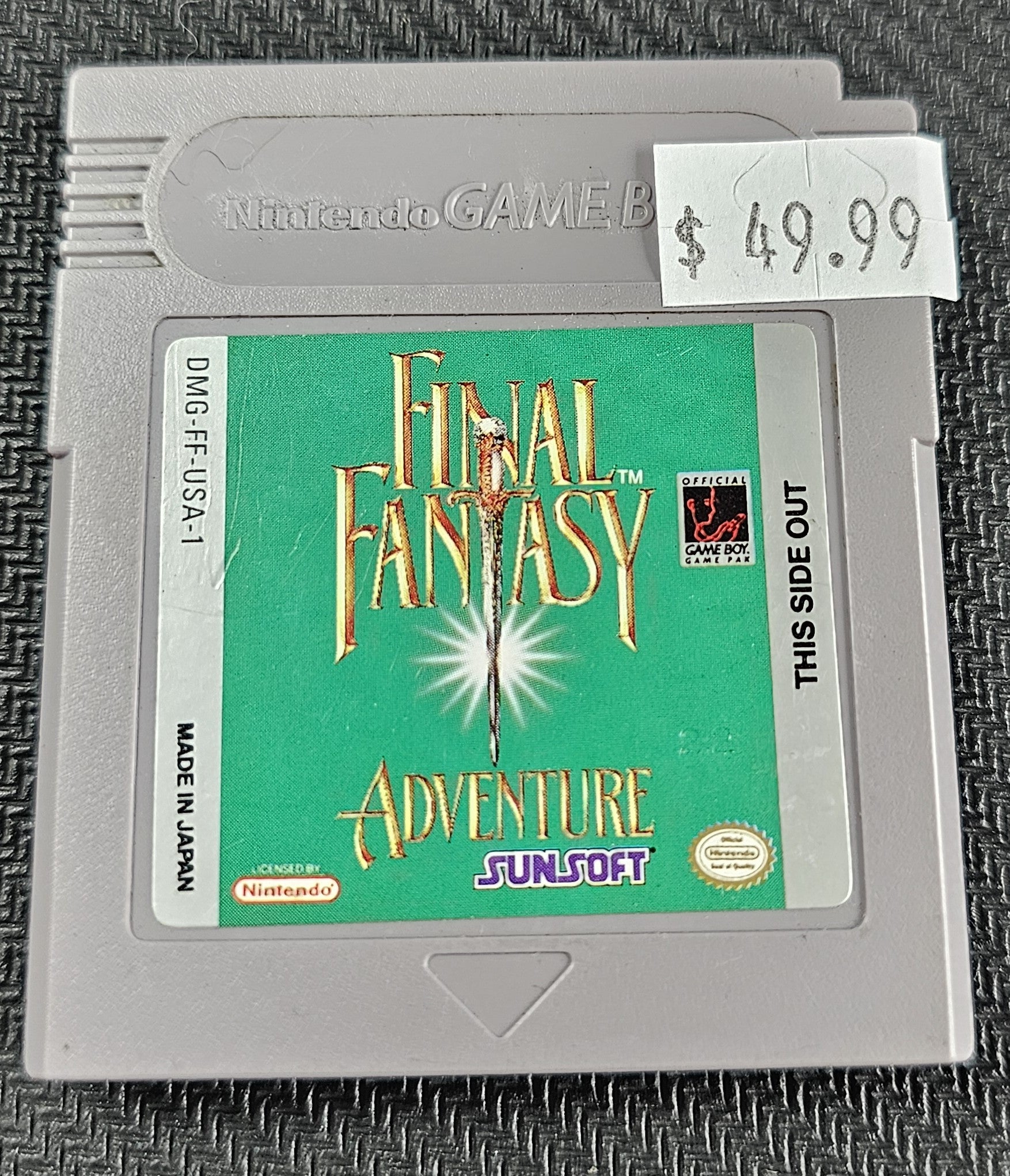 Final Fantasy Adventure - Gameboy *GB* – Core Gaming