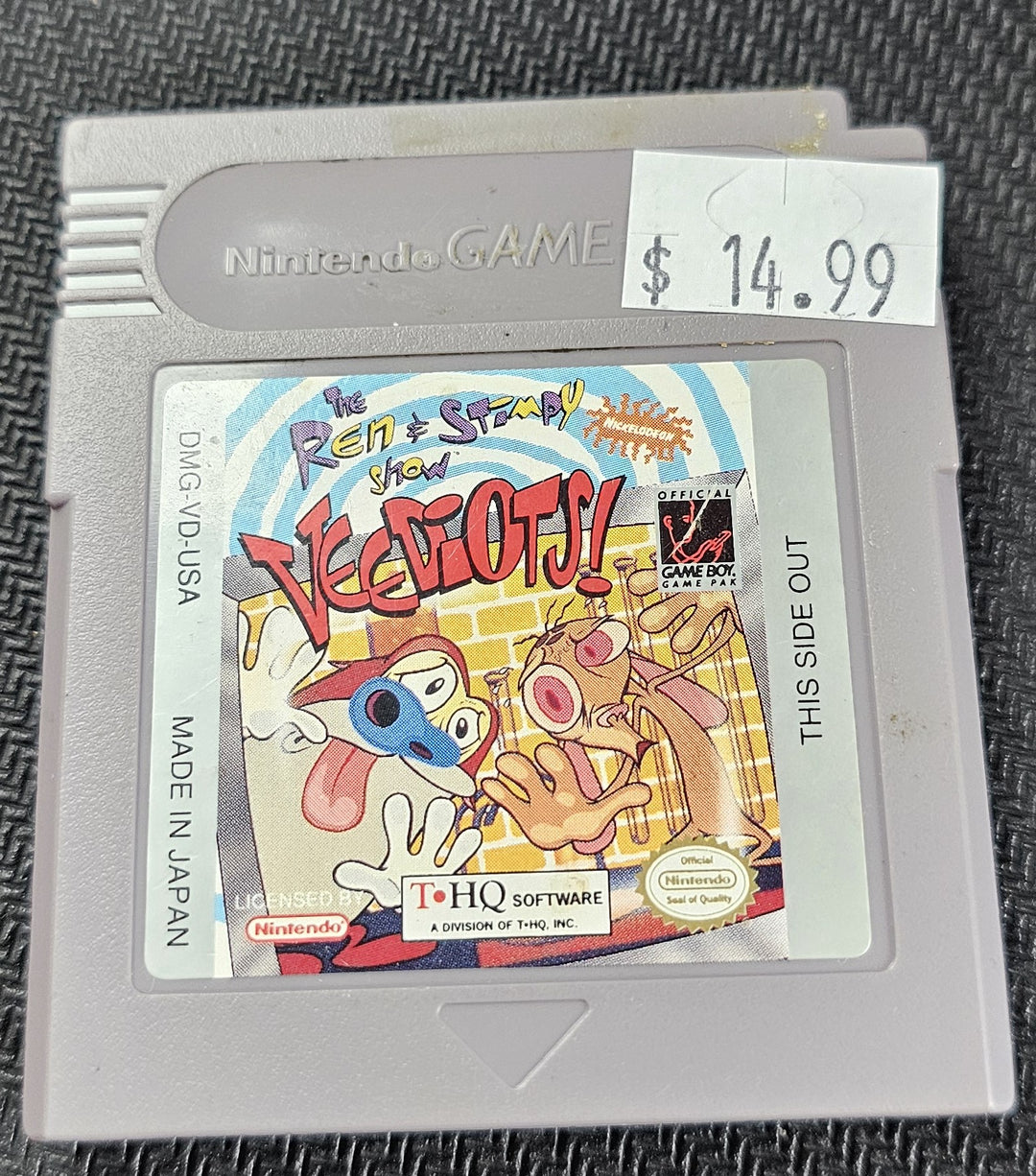 Ren & Stimpy Show: Veediots! - Game Boy (GB) GS3761