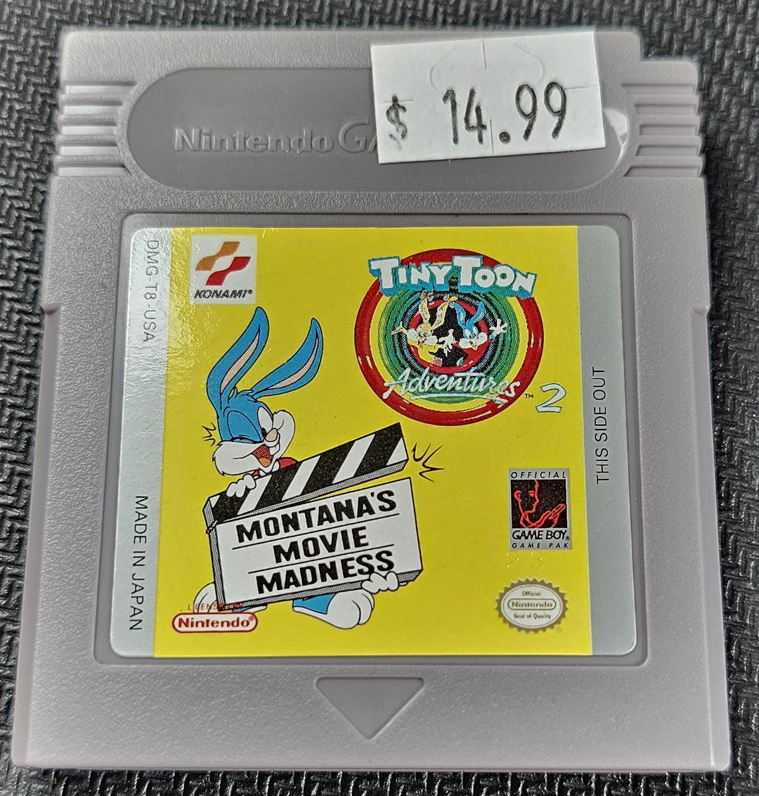 Tiny Toon Adventures 2: Montana's Movie Madness - Game Boy (GB) GS3761