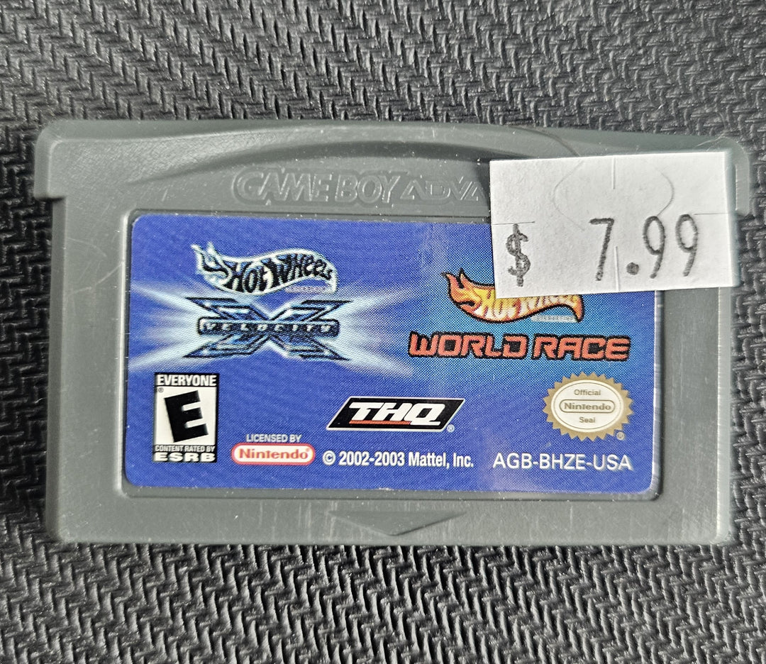 Hot Wheels: Velocity X / Hot Wheels World Race Combo Pack - GBA