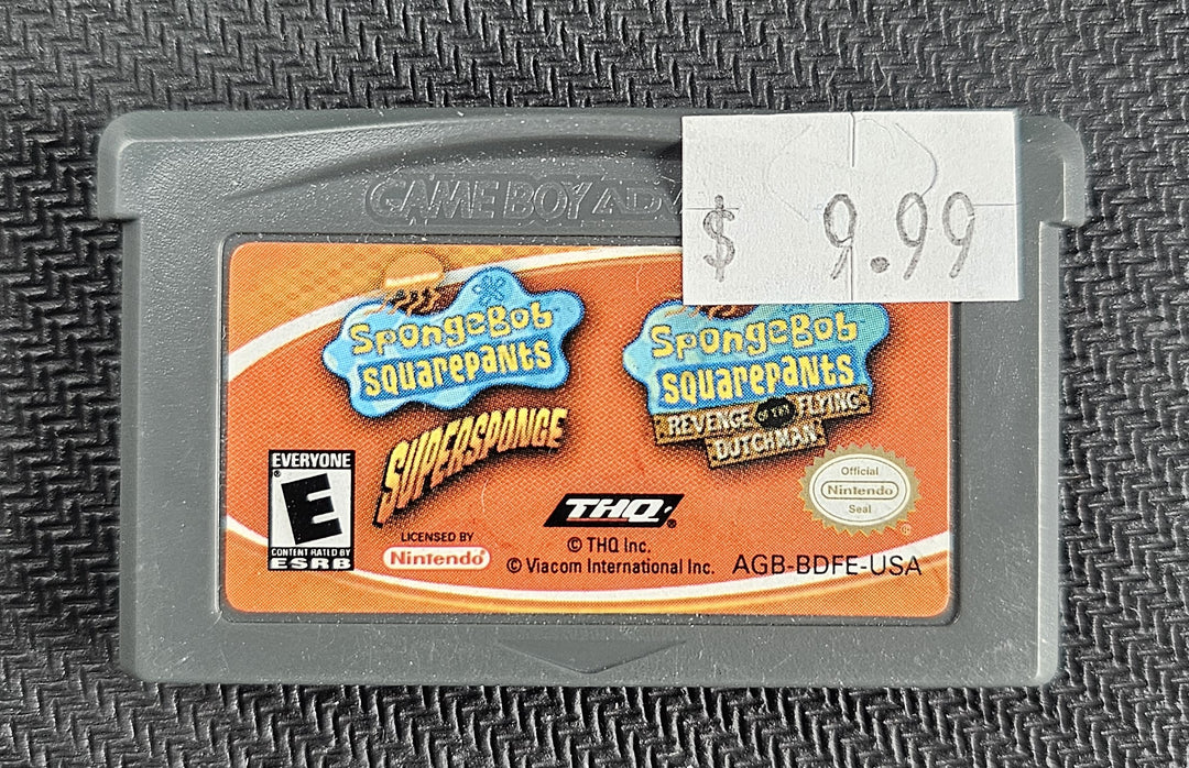 Spongebob Squarepants Supersponge / Revenge of the Flying Dutchman - Game Boy Advance GBA G7925