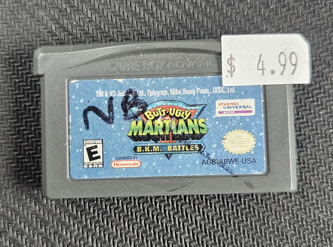 Butt-Ugly Martians: B.K.M. Battles - Gameboy Advance *GBA*