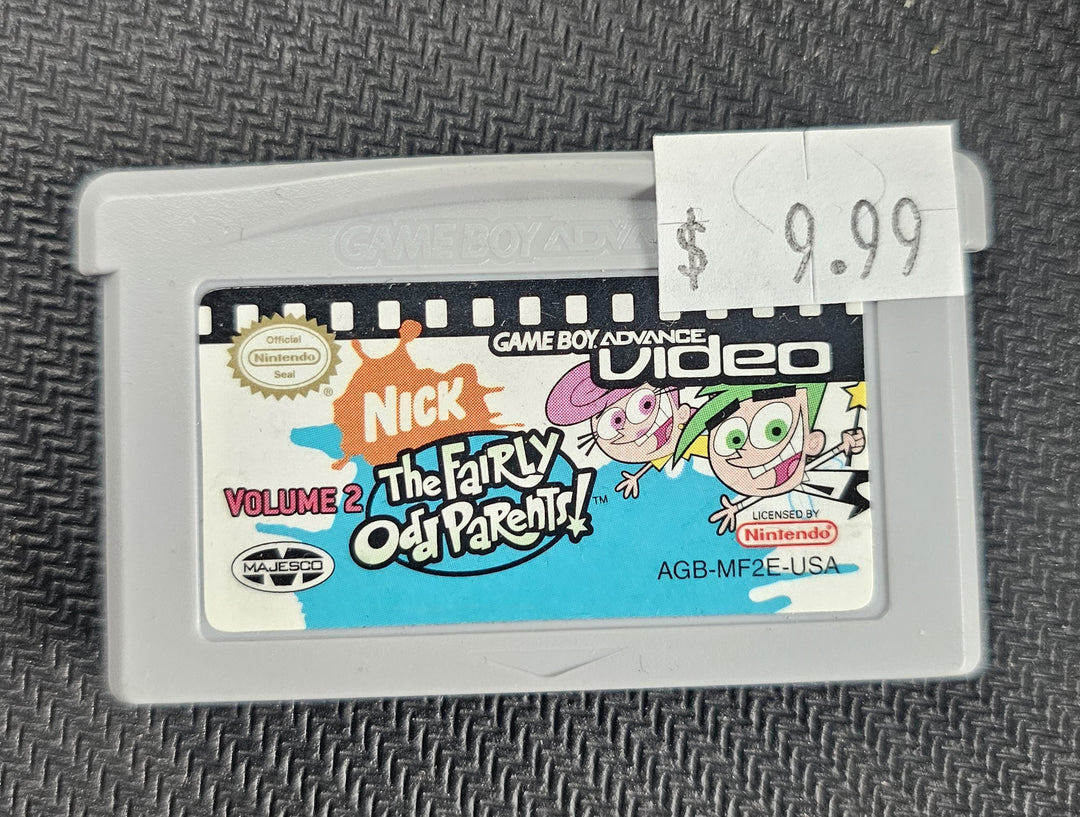 Game Boy Advance Video: Fairly Oddparents - Volume 1 - Game Boy Advance *GBA*