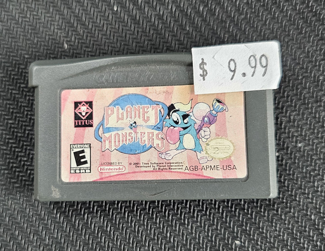 Planet Monsters - Game Boy Advance GBA