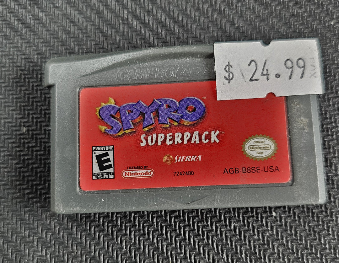 Spyro Superpack (Spyro Season of Ice and Season of Flame) - Gameboy Advance GBA