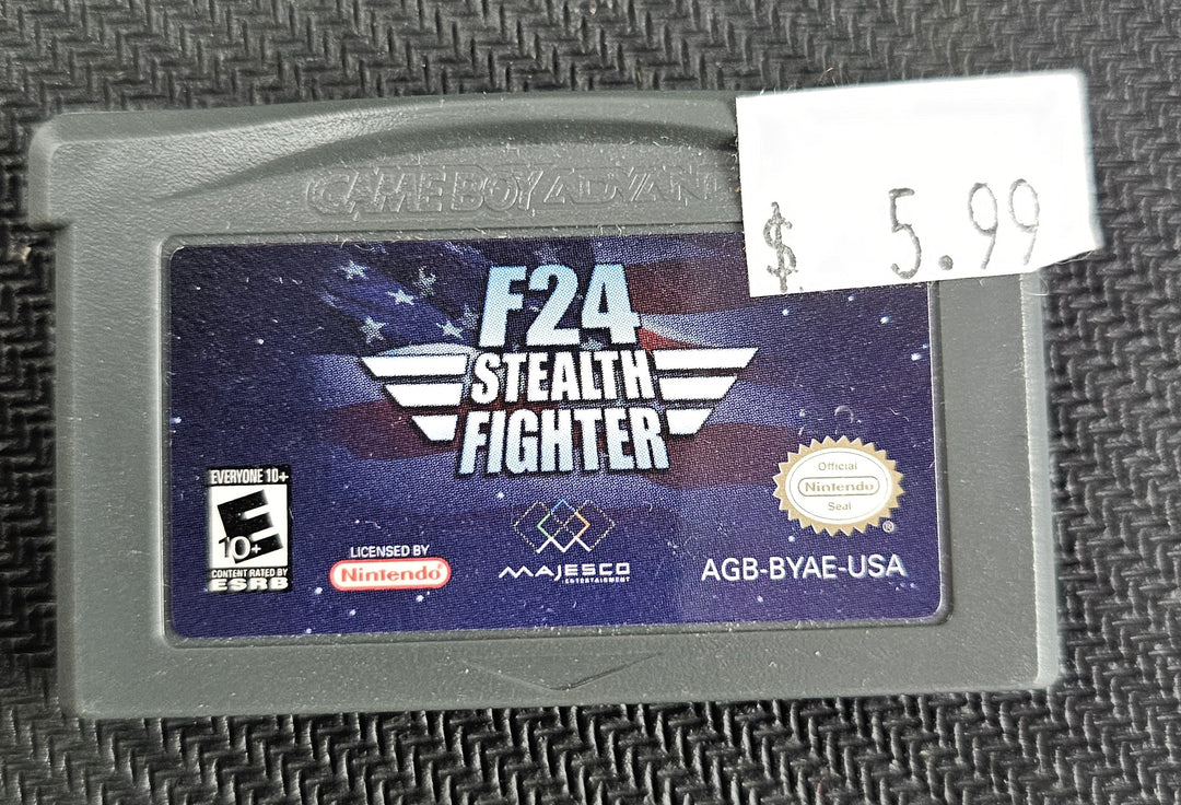 F24 Stealth Fighter - GameBoy Advance GBA