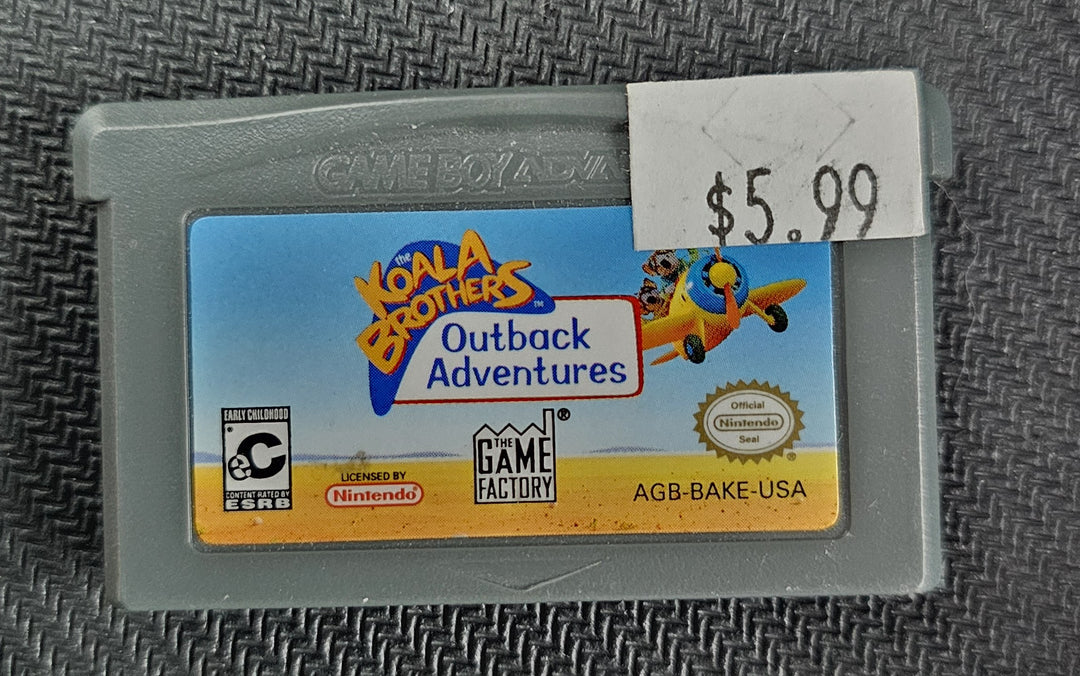 Koala Brothers: Outback Adventures - Game Boy Advance *GBA*