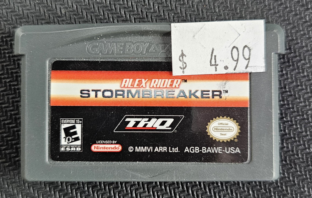 Alex Rider Stormbreaker - GBA