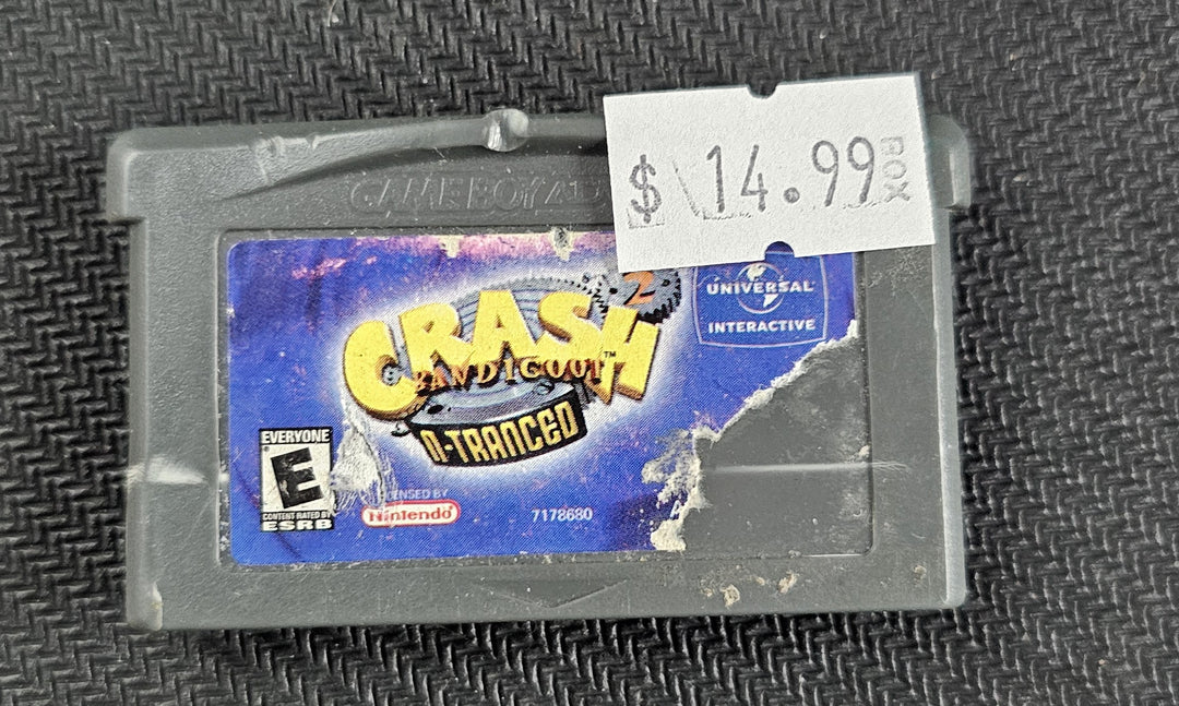 Crash Bandicoot 2: N-Tranced - Game Boy Advance (GBA) GS3711