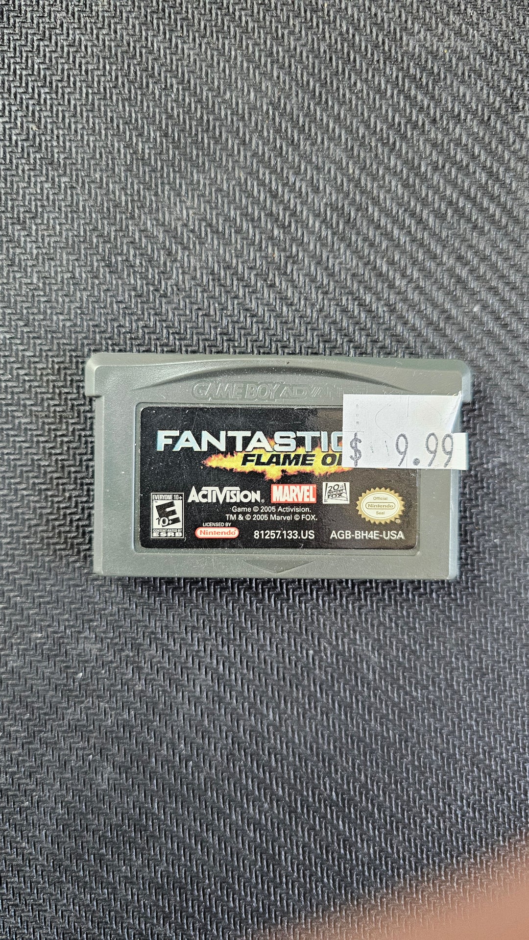 Fantastic 4 Flame On - GBA