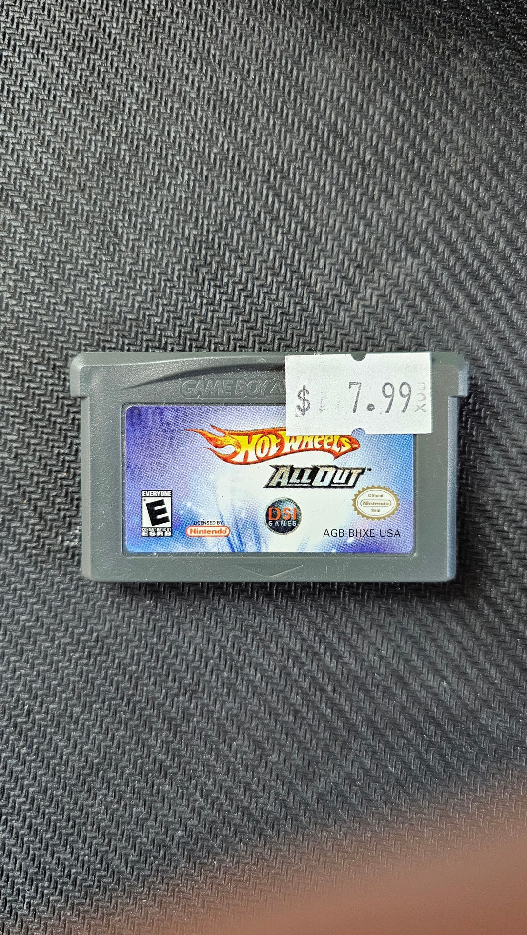 Hot Wheels All Out - Game Boy Advance *GBA*