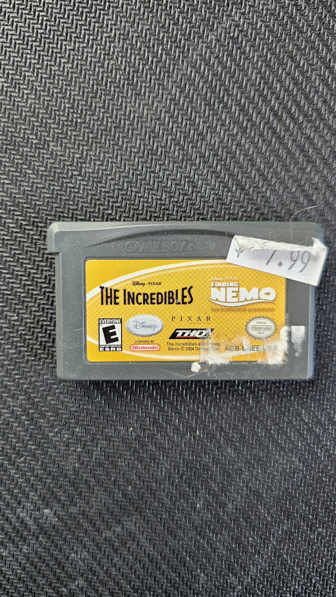 Incredibles / Finding Nemo - Game Boy Advance *GBA*