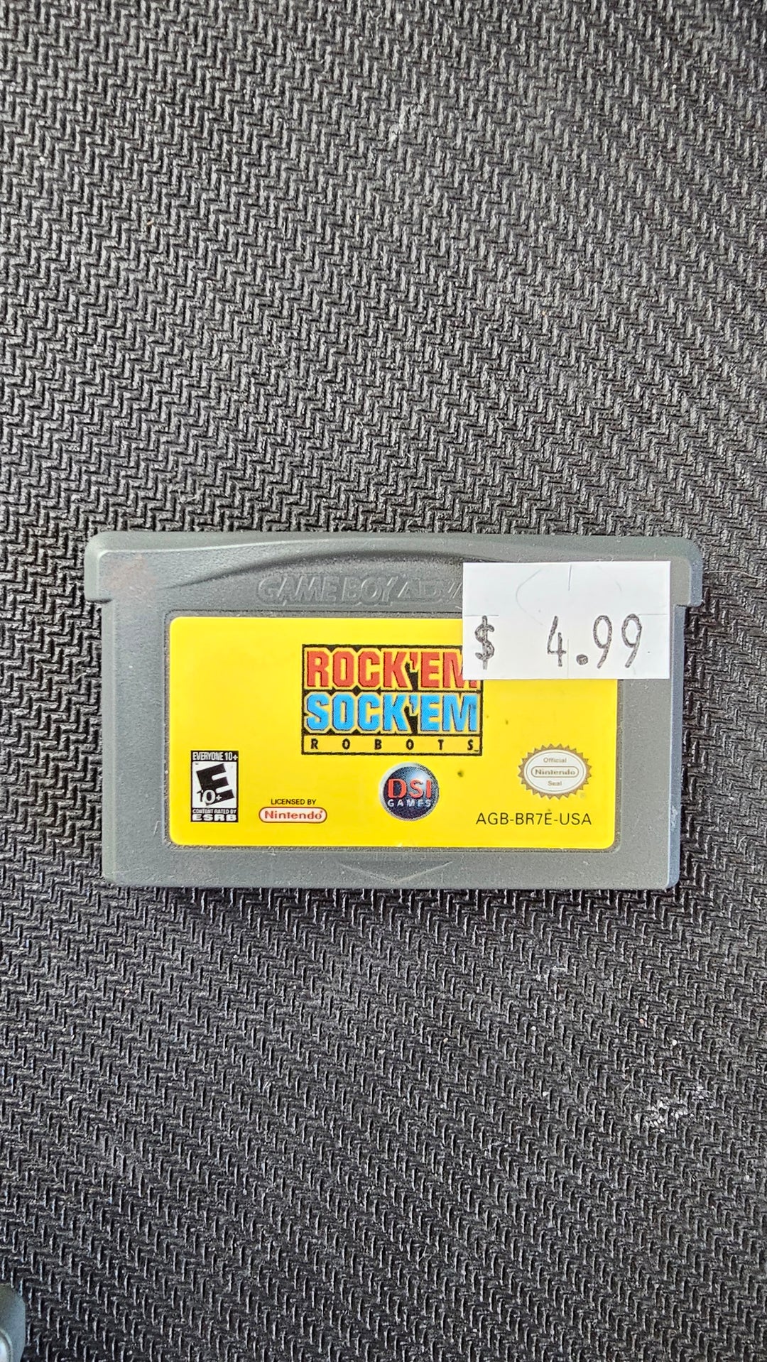 Rock em Sock em Robots - Game Boy Advance *GBA*