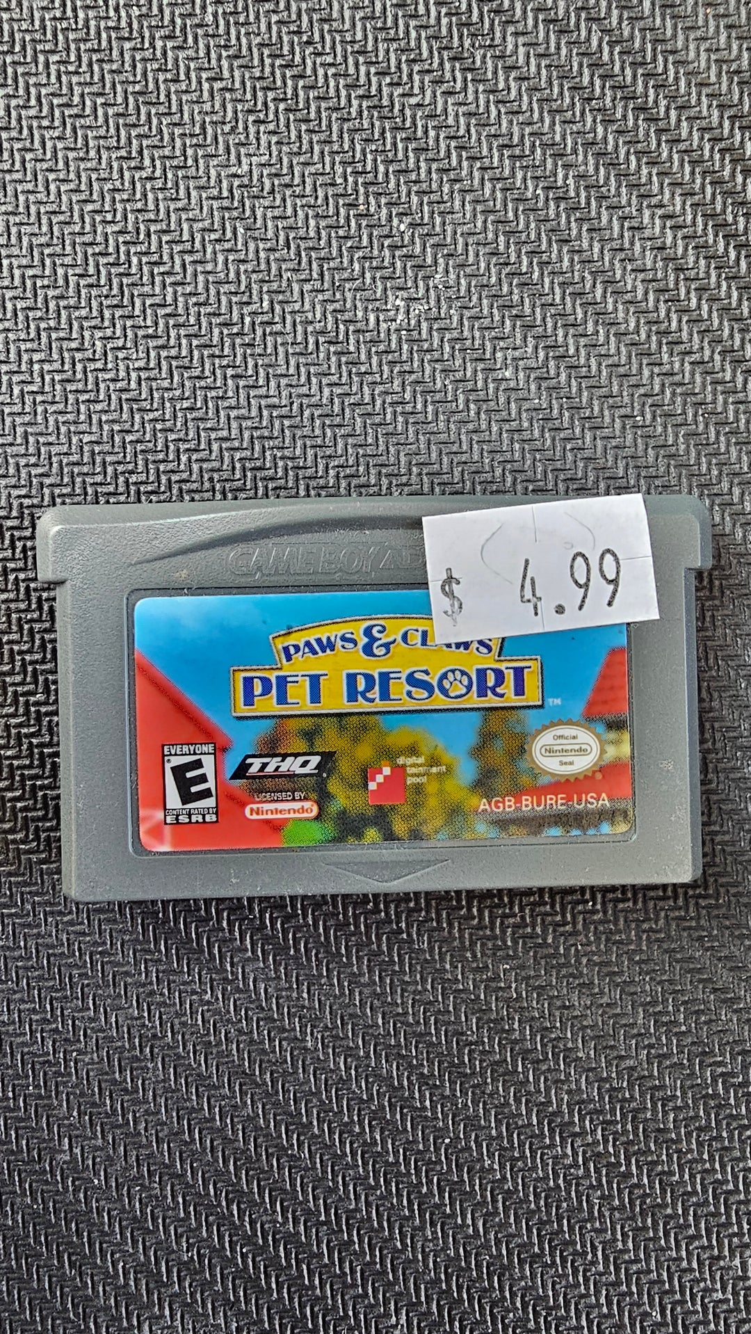 Paws & Claws Pet Resort - Game Boy Advance *GBA*
