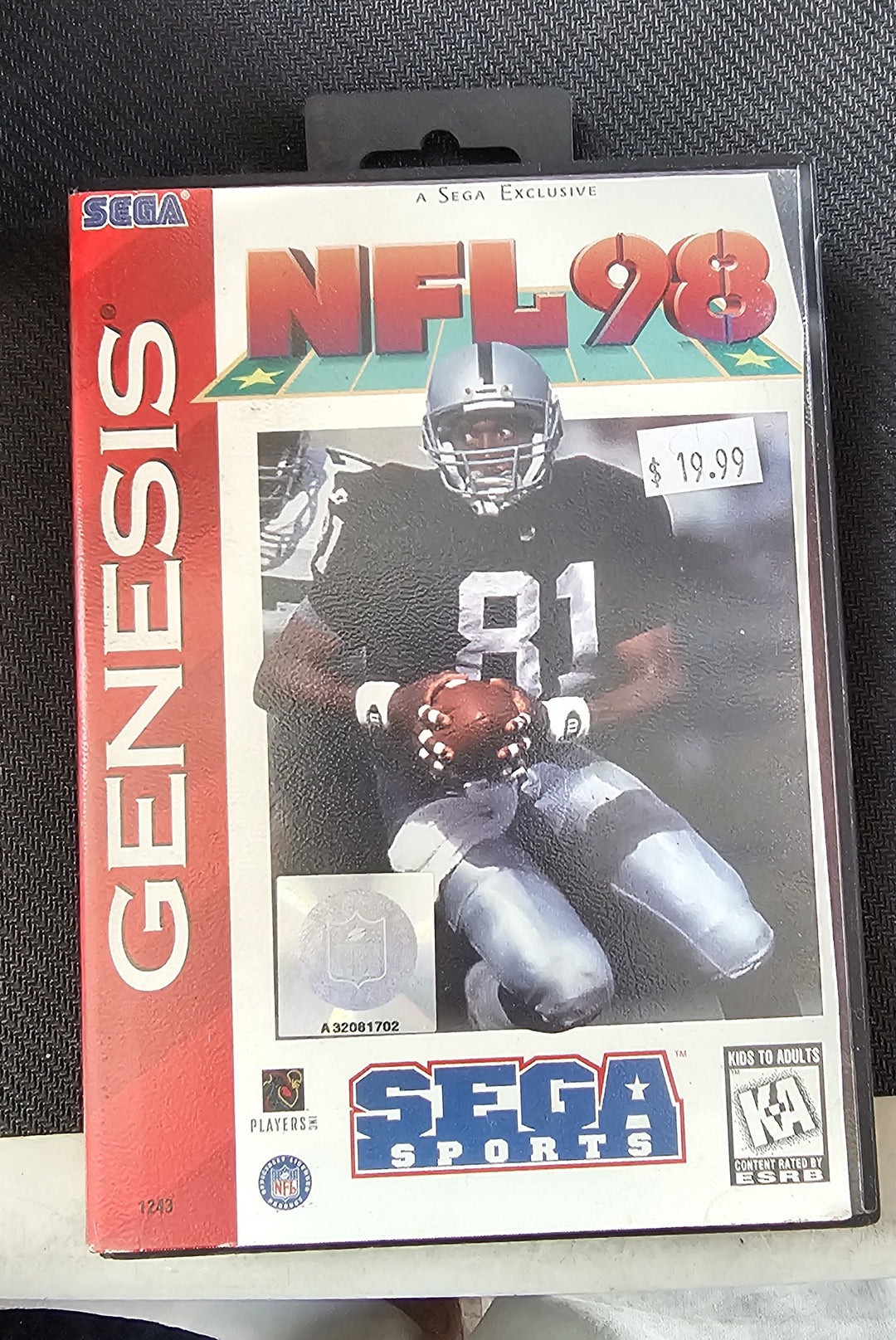 NFL 98 - Sega Genesis G71725