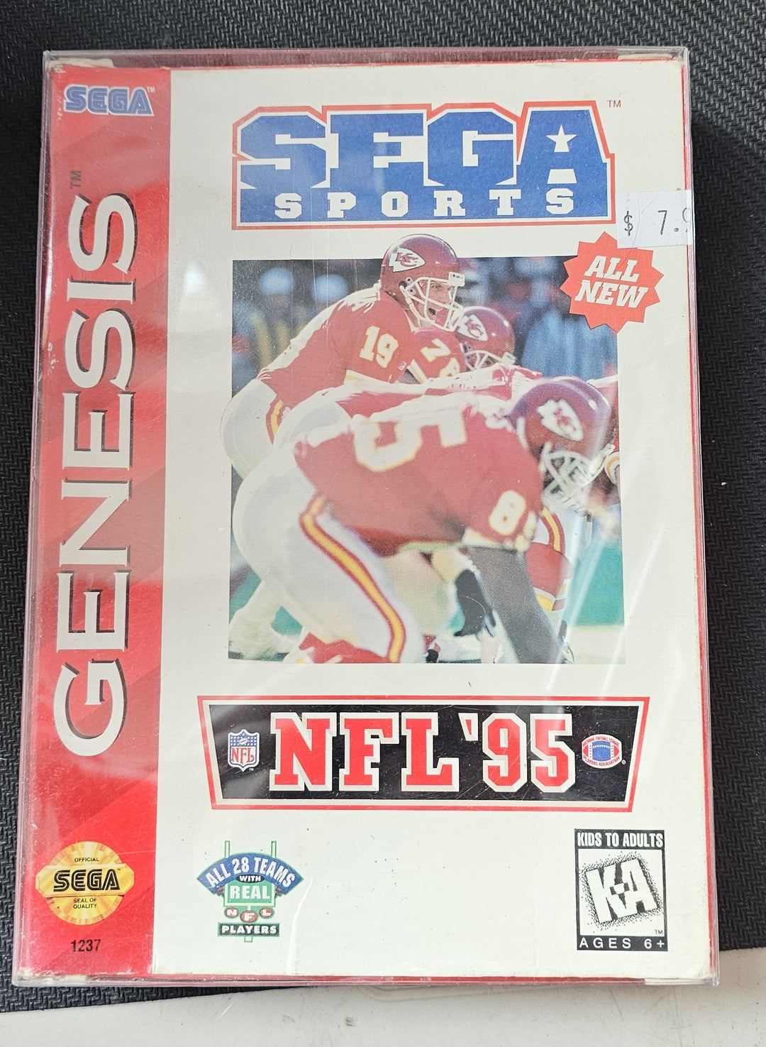 NFL '95 - Sega Genesis G71725