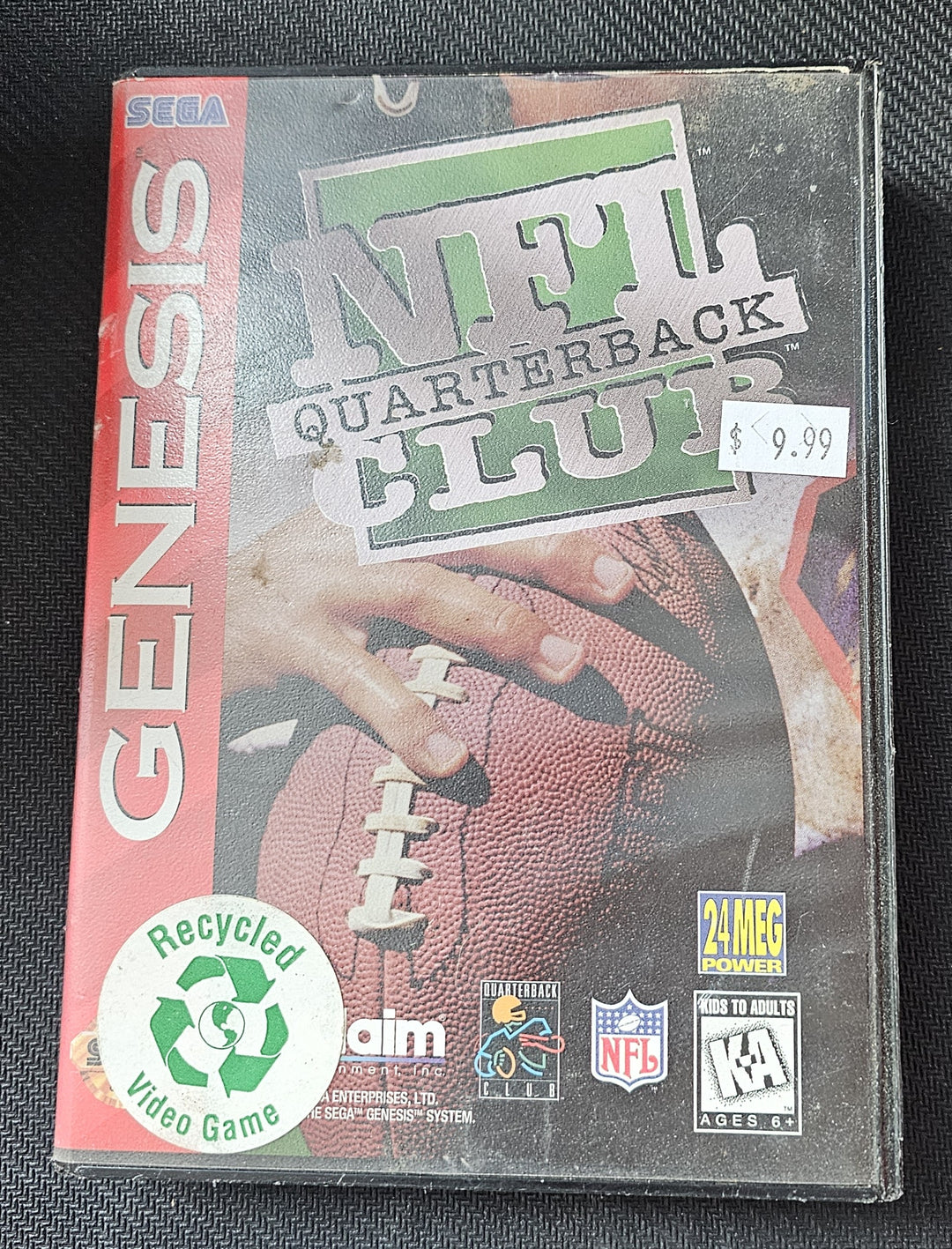 NFL Quarterback Club - Sega Genesis G71725