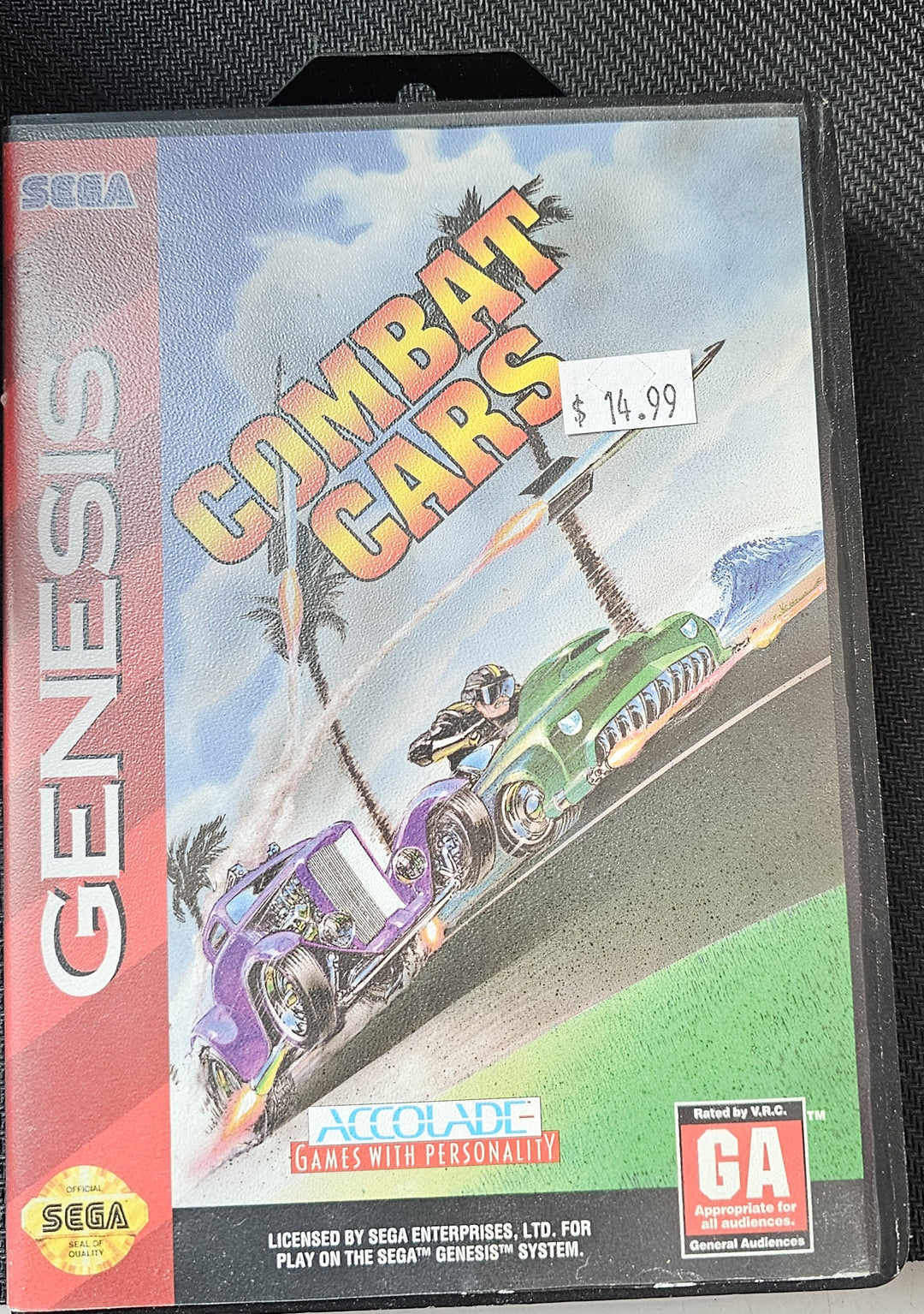 Combat Cars - Sega Genesis G71725