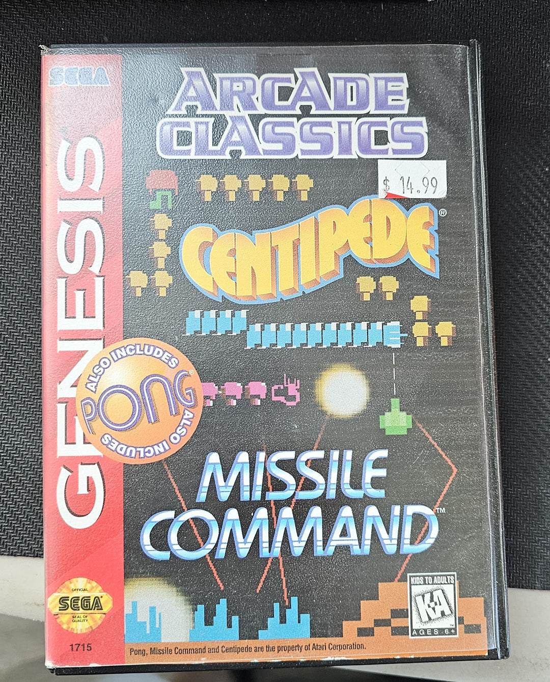 Arcade Classics - Sega Genesis G71725