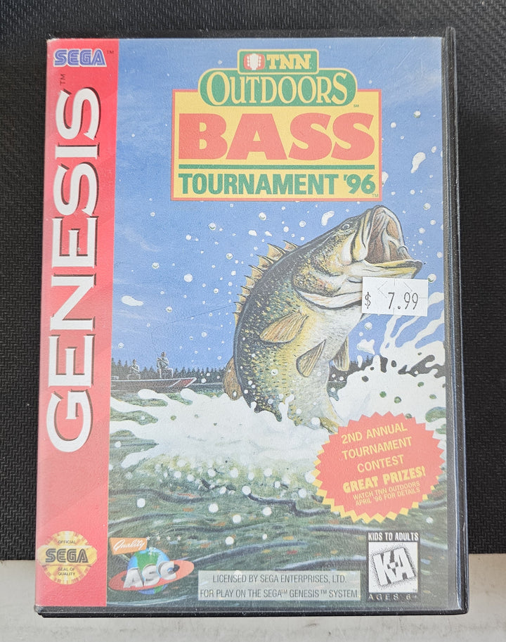 TNN Outdoors Bass Tournament 96 - Sega Genesis G71725