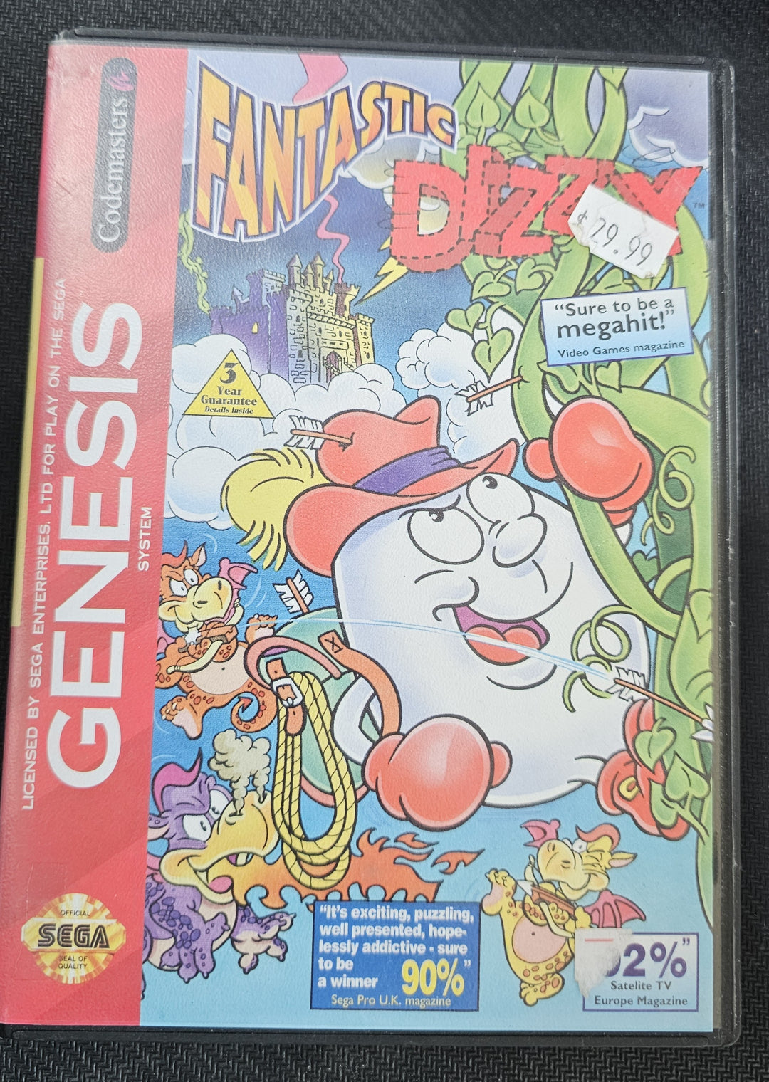 Fantastic Dizzy - Genesis SD9898