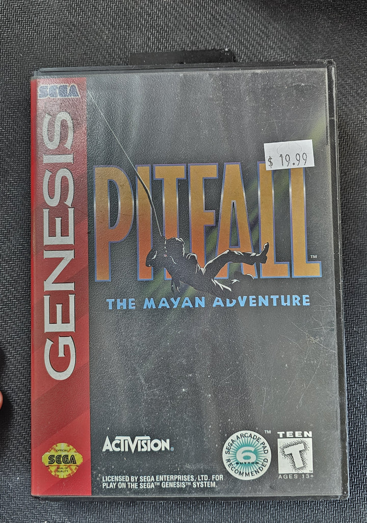 Pitfall Mayan Adventure - Sega Genesis SD9898