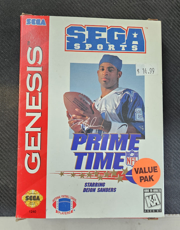 Prime Time NFL Football - Sega Genesis G71725