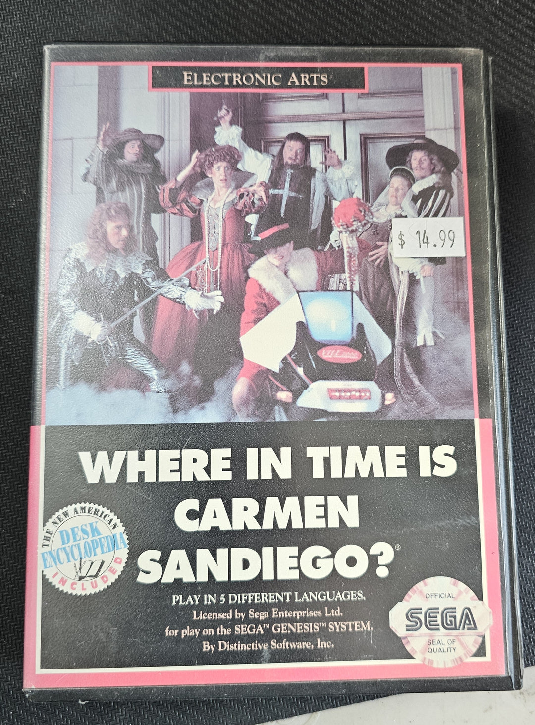 Where in Time Is Carmen Sandiego? - Genesis SD9898