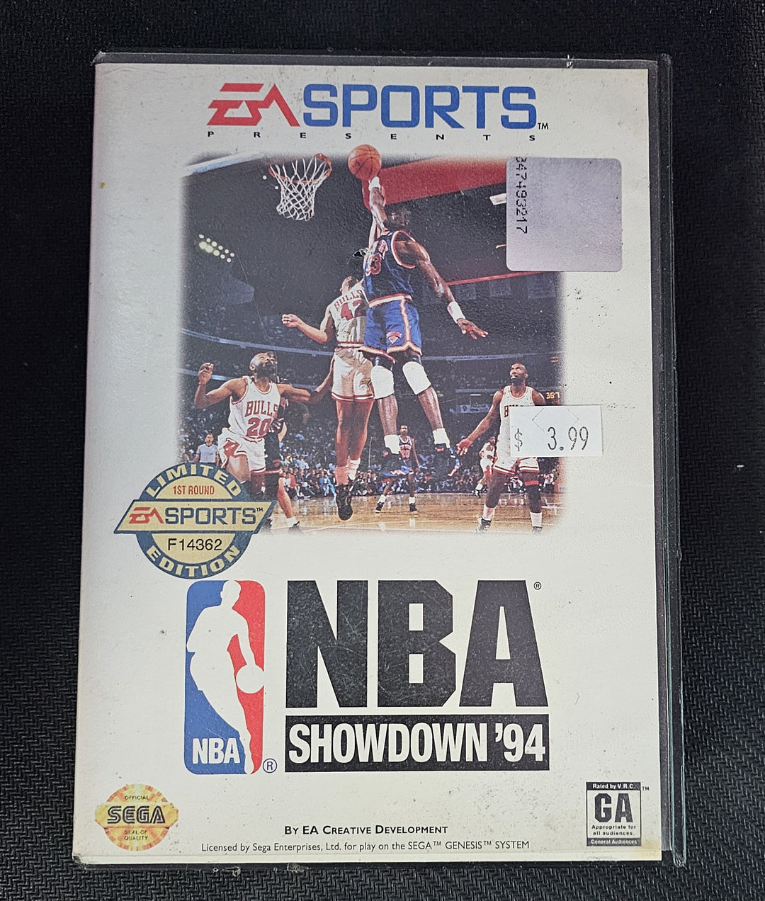 NBA Showdown 94 - Sega Genesis G71725